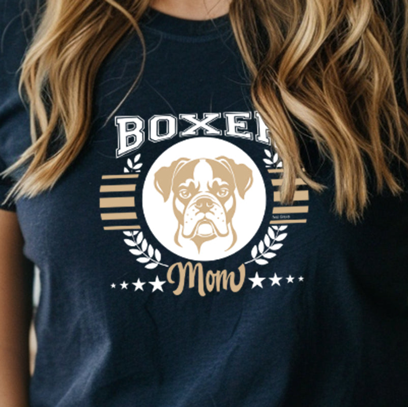 Boxer Mom T-Shirt for Dog Lovers – Perfect Gift for Boxer Dog Moms #2