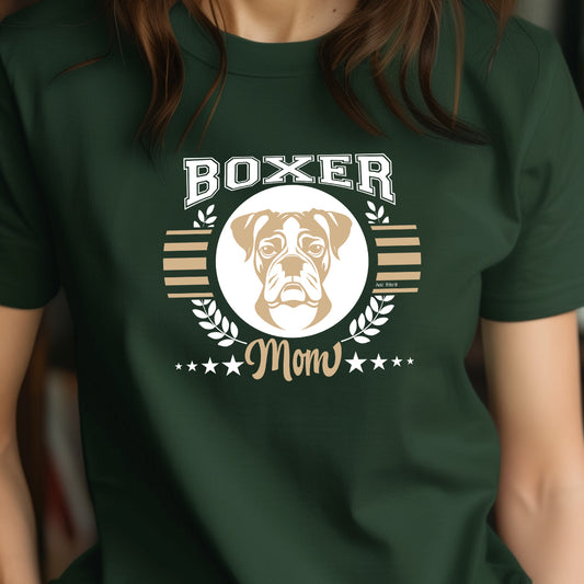 Boxer Mom T-Shirt for Dog Lovers – Perfect Gift for Boxer Dog Moms #3