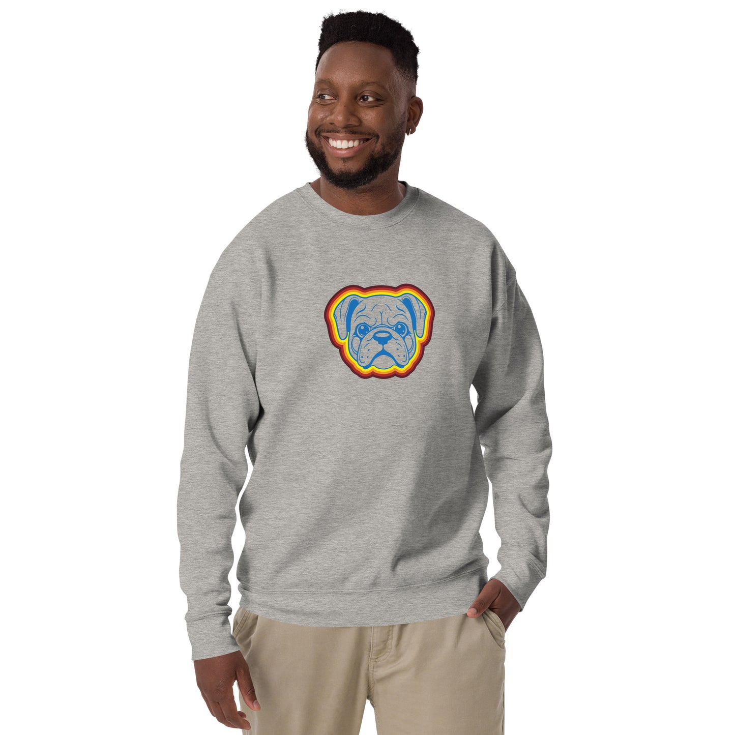 Frenchie/French Bulldog (Carolina) Unisex Premium Sweatshirt