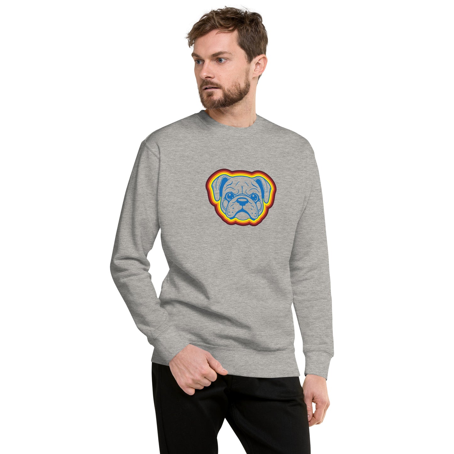 Frenchie/French Bulldog (Carolina) Unisex Premium Sweatshirt