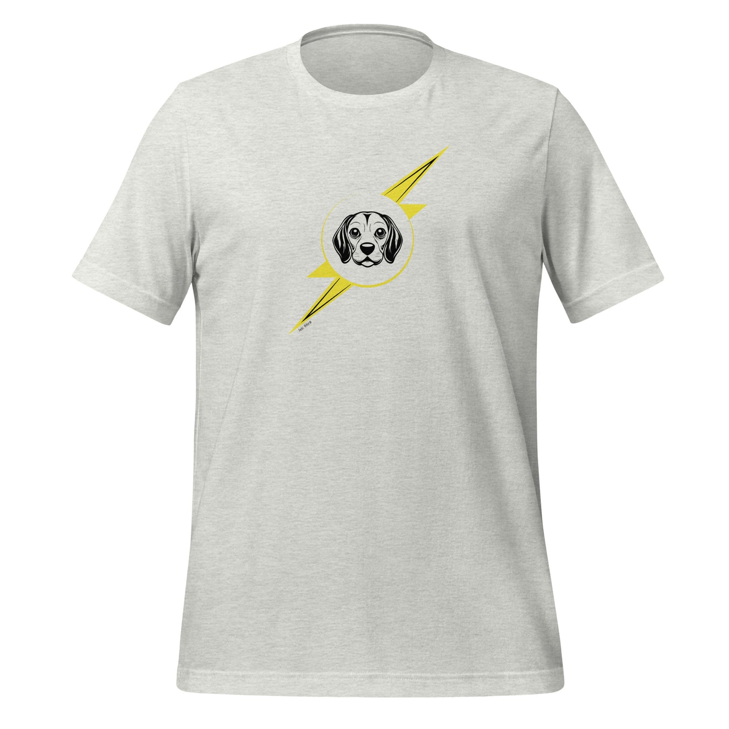 Beagle (Rusty) Lightning Bolt Unisex T-Shirt