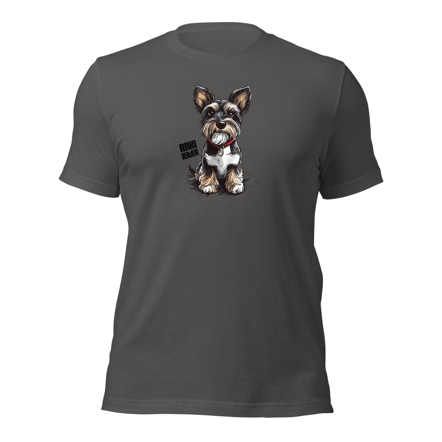 Miniature Schnauzer Happy Times Unisex T-Shirt