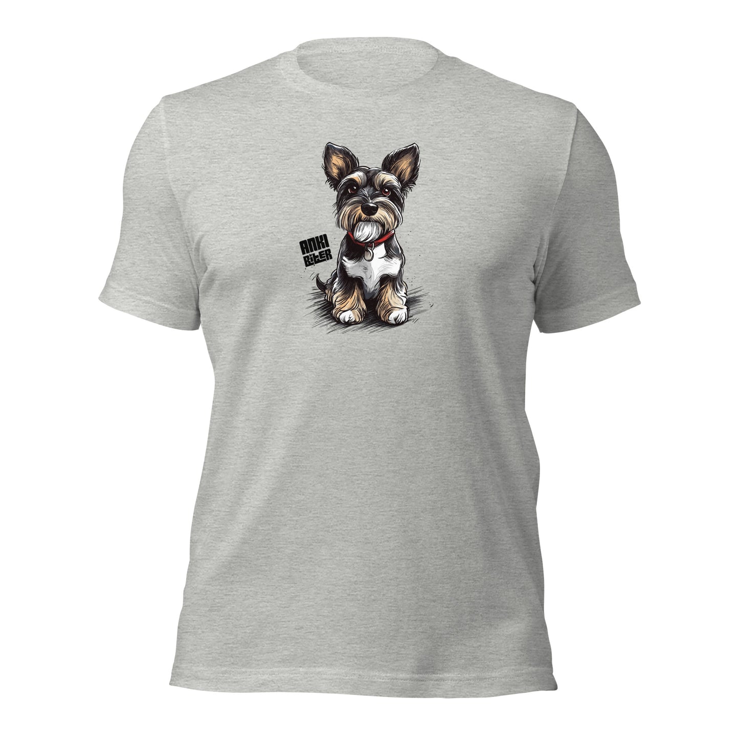 Miniature Schnauzer Happy Times Unisex T-Shirt