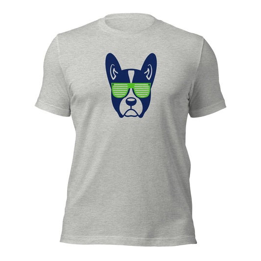 Boston Terrier Sunglasses Unisex T-Shirt