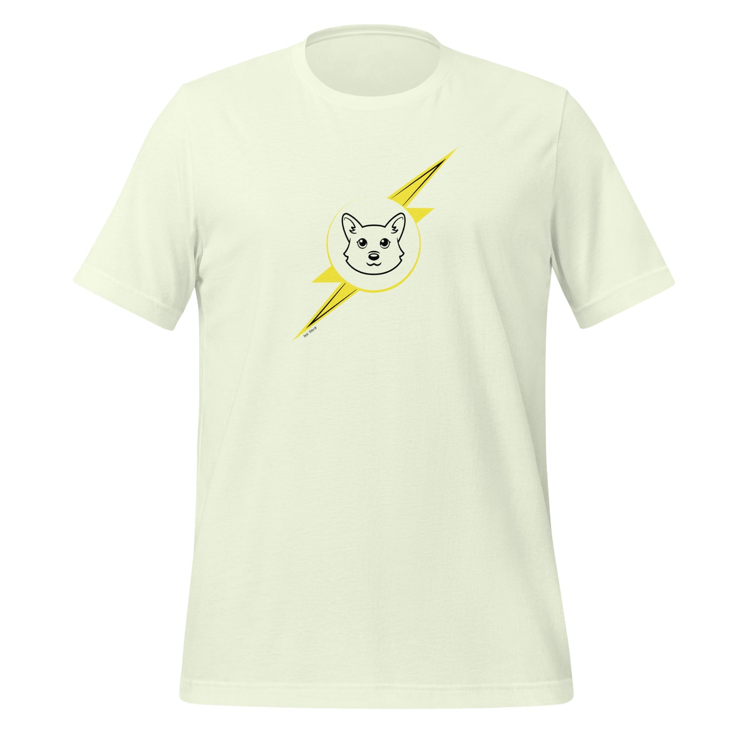 Corgi (Chopper) Lightning Bolt Unisex T-Shirt