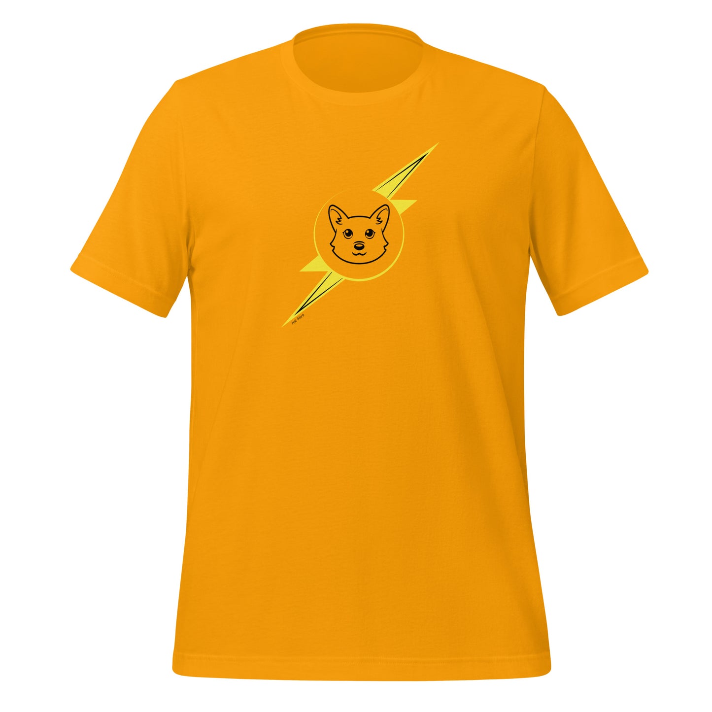 Corgi (Chopper) Lightning Bolt Unisex T-Shirt