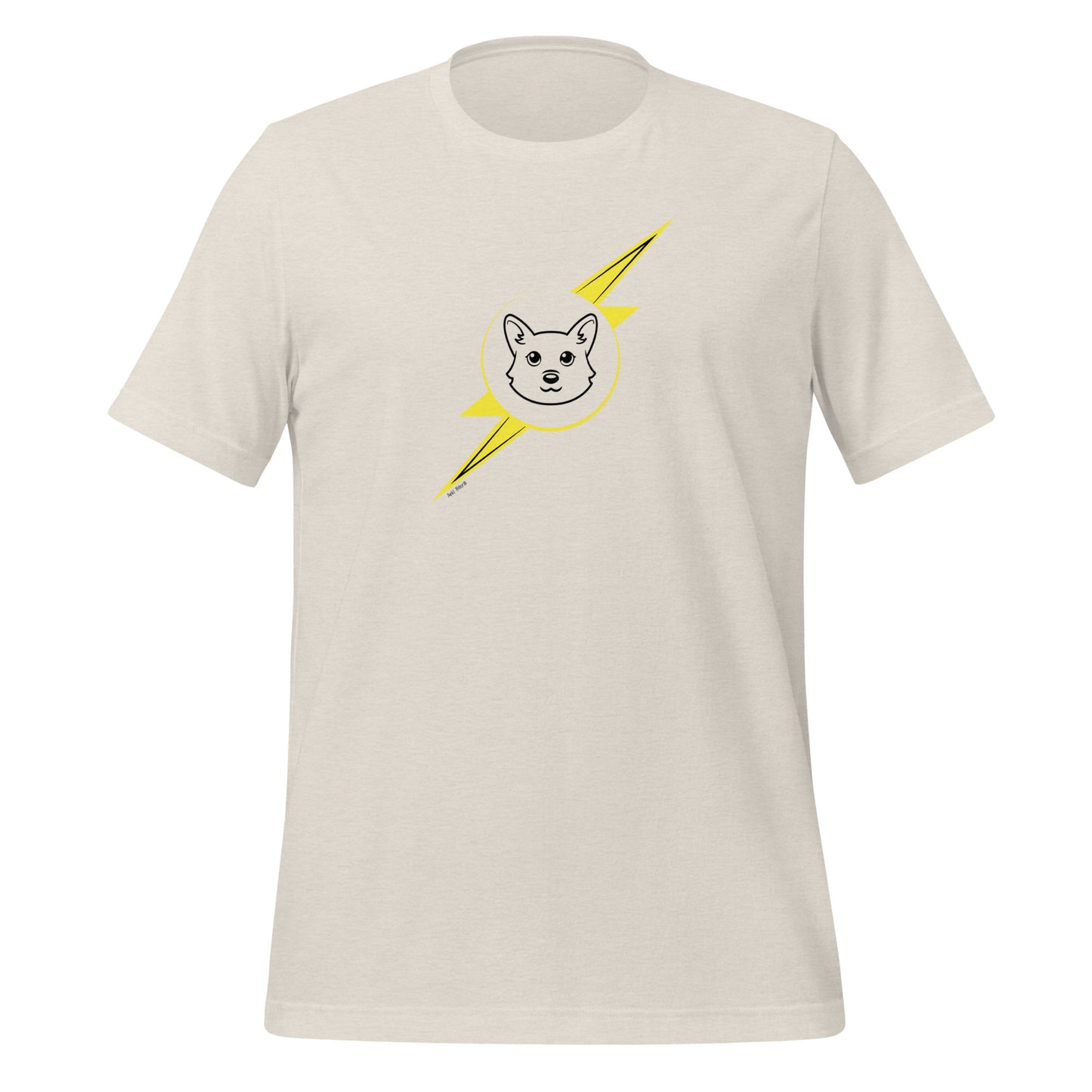 Corgi (Chopper) Lightning Bolt Unisex T-Shirt