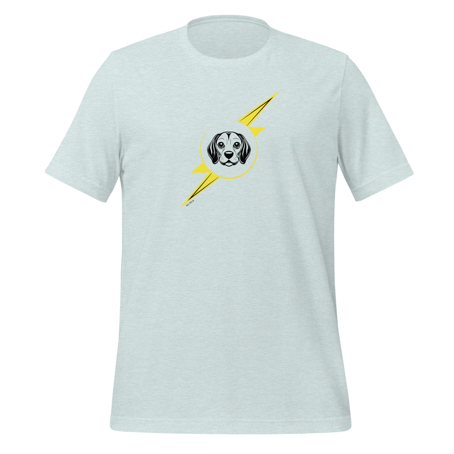 Beagle (Rusty) Lightning Bolt Unisex T-Shirt