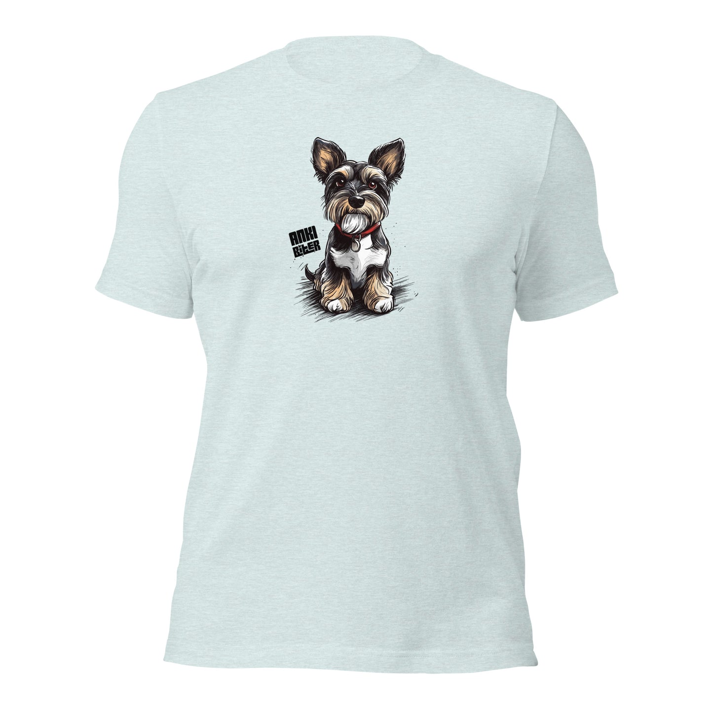 Miniature Schnauzer Happy Times Unisex T-Shirt