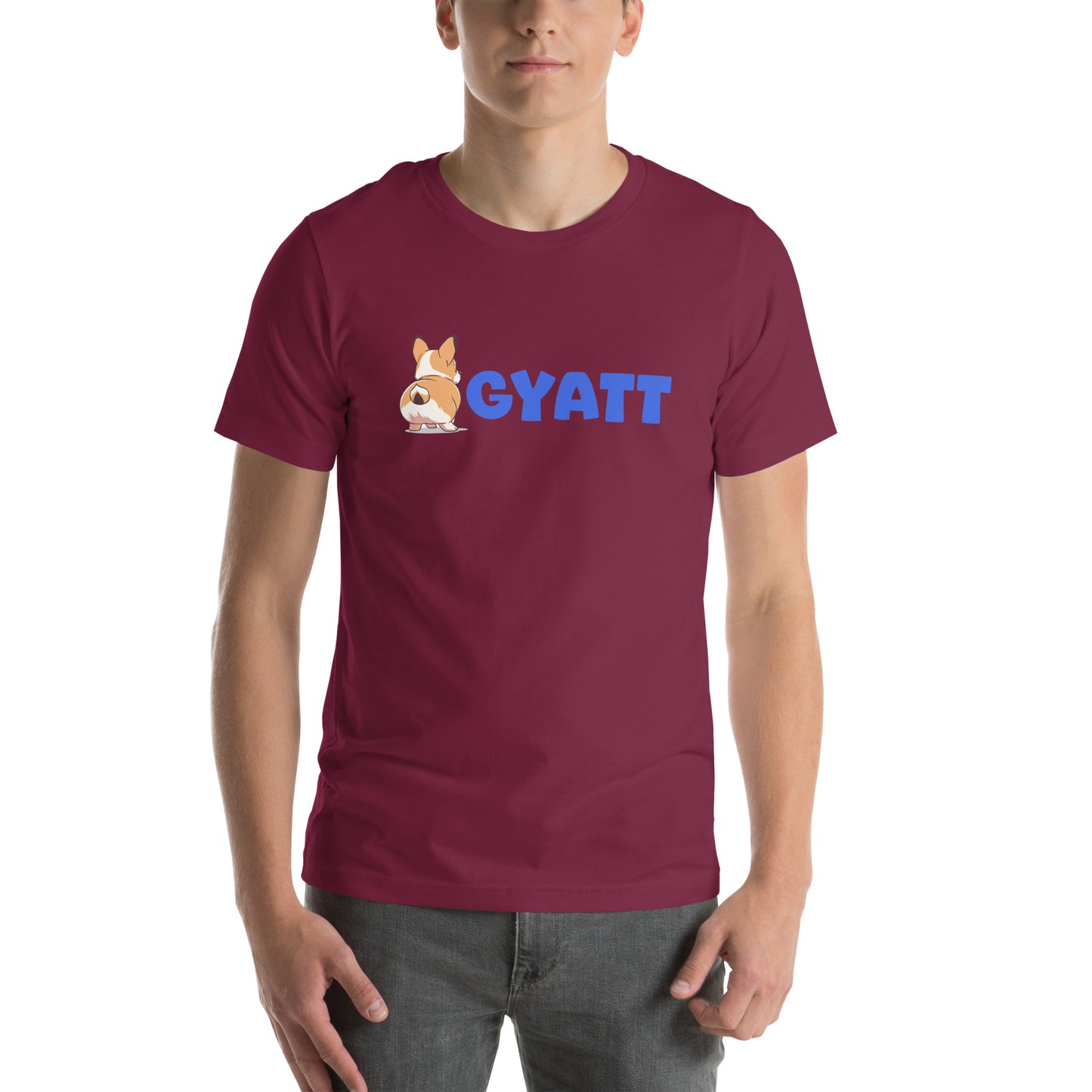 Gyatt - Corgi Butt T-Shirt - Adorable and Trendy Design Unisex T