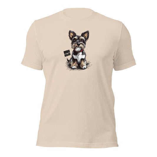 Miniature Schnauzer Happy Times Unisex T-Shirt