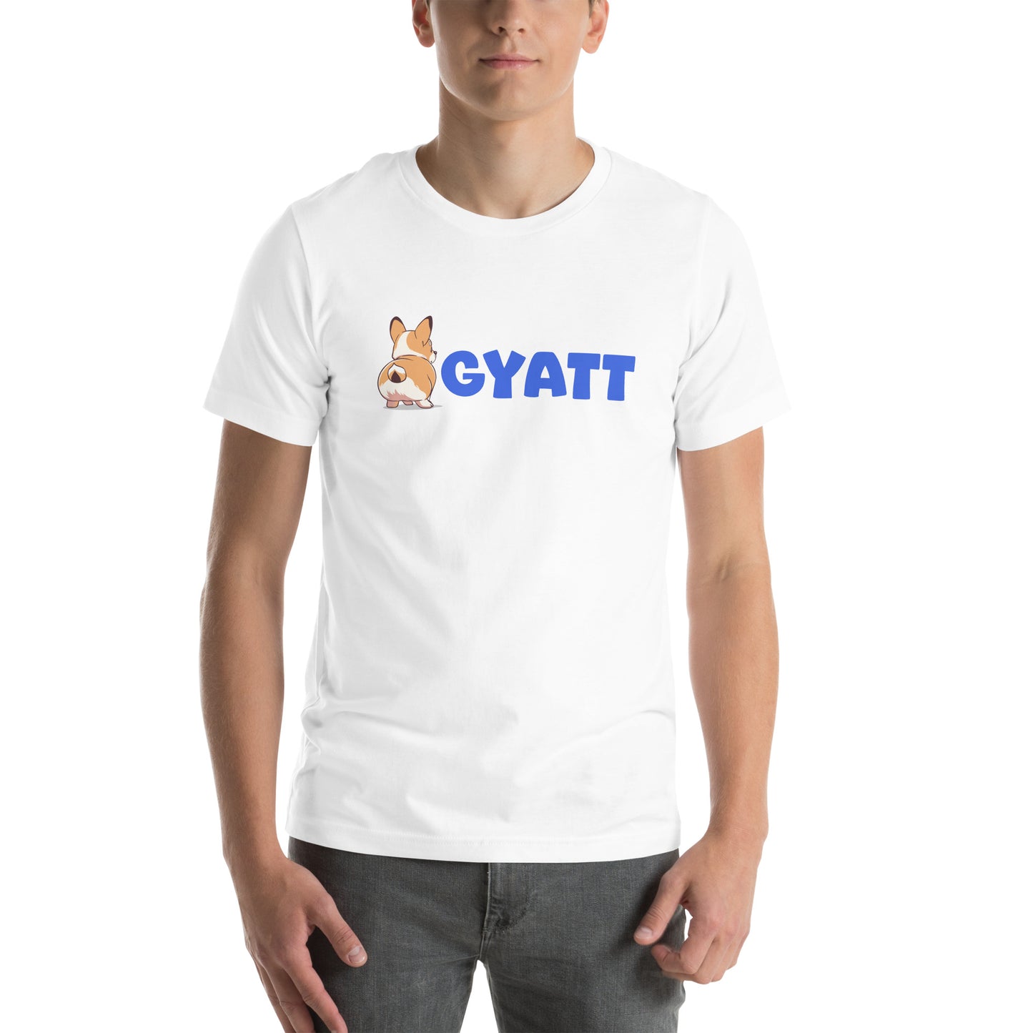 Gyatt - Corgi Butt T-Shirt - Adorable and Trendy Design Unisex T