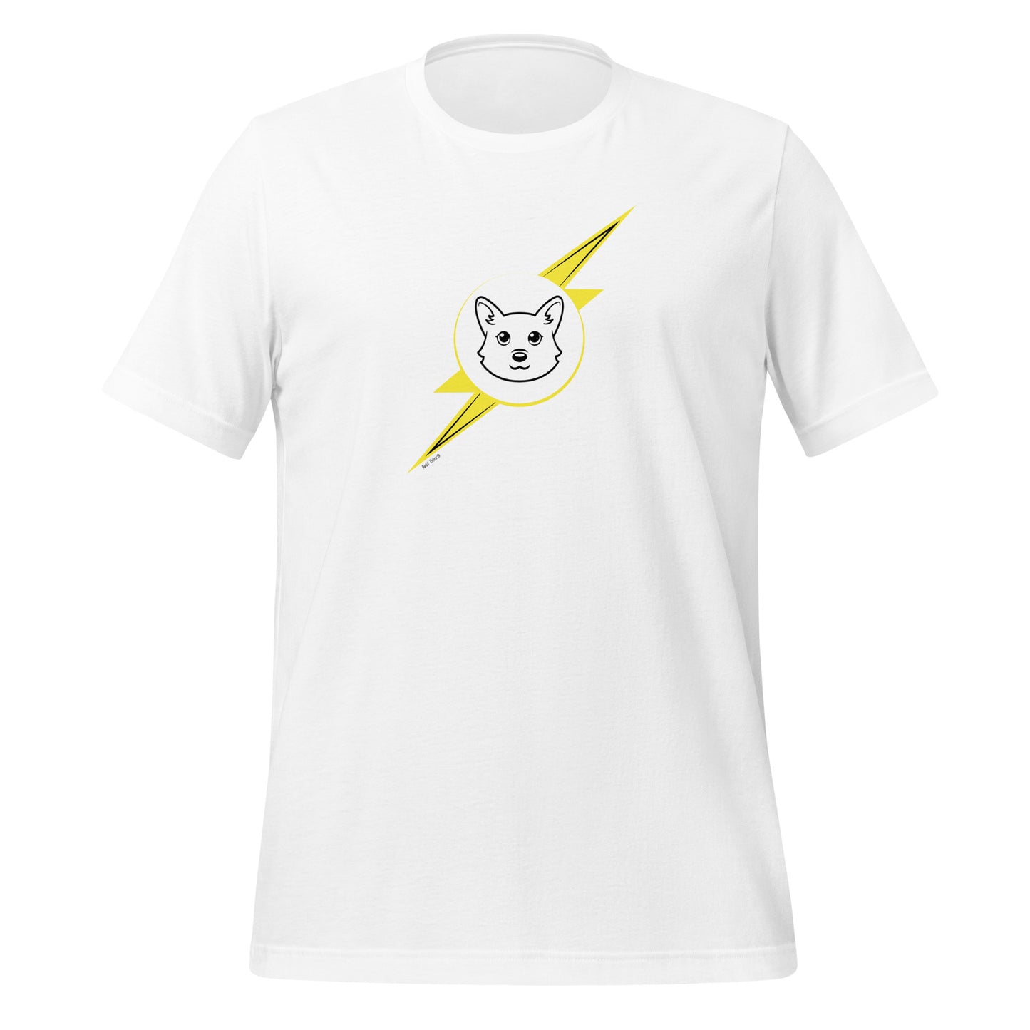 Corgi (Chopper) Lightning Bolt Unisex T-Shirt